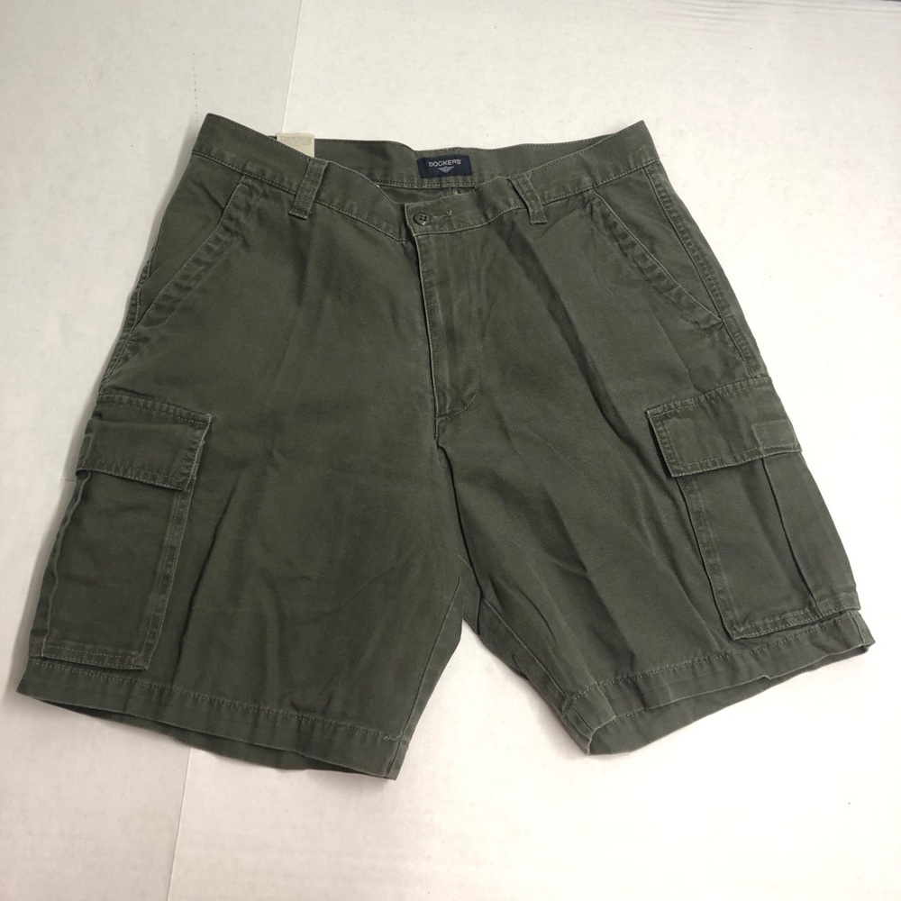 Green dockers cargo shorts men size 34 pants